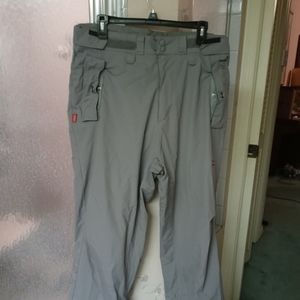 Foursquare Grey Ski Pants Mens Medium 1 Damage